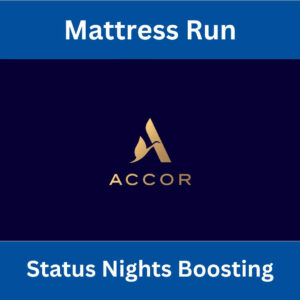 A-Accor Mattress Run, Add Status Nights to Your ALL Account to Upgrade/Keep Platinum/Diamond Status